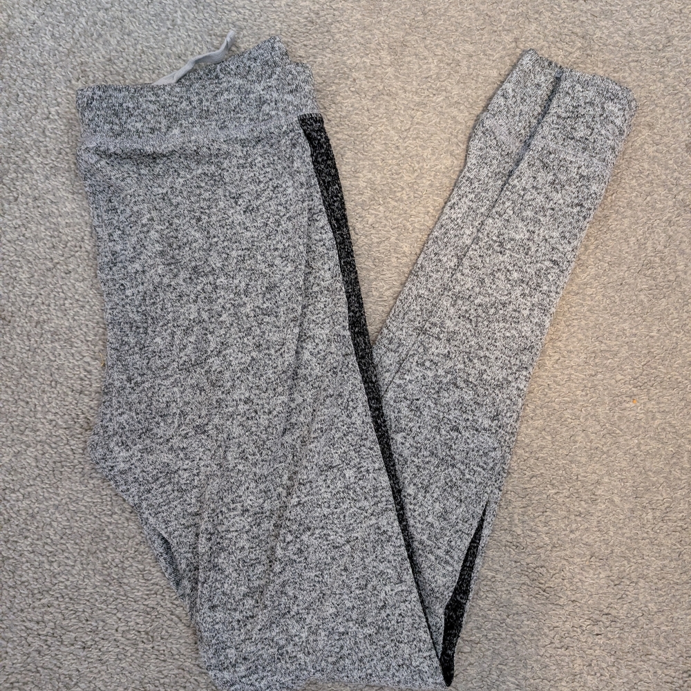 3 For $18 PINK Victoria's Secret Gray Joggers with Black Stripe - Picture 5 of 7